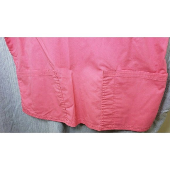 Pink Butter Soft U.A Scrub Stretch Scrub Top Medium - Picture 7 of 11